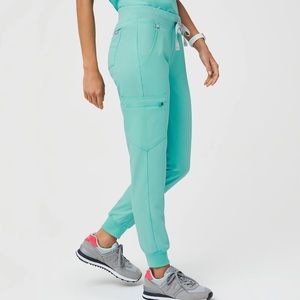 FIGS Zamora™ - Jogger Scrub Pants - M / Fresh Aqua (Limited Edition)